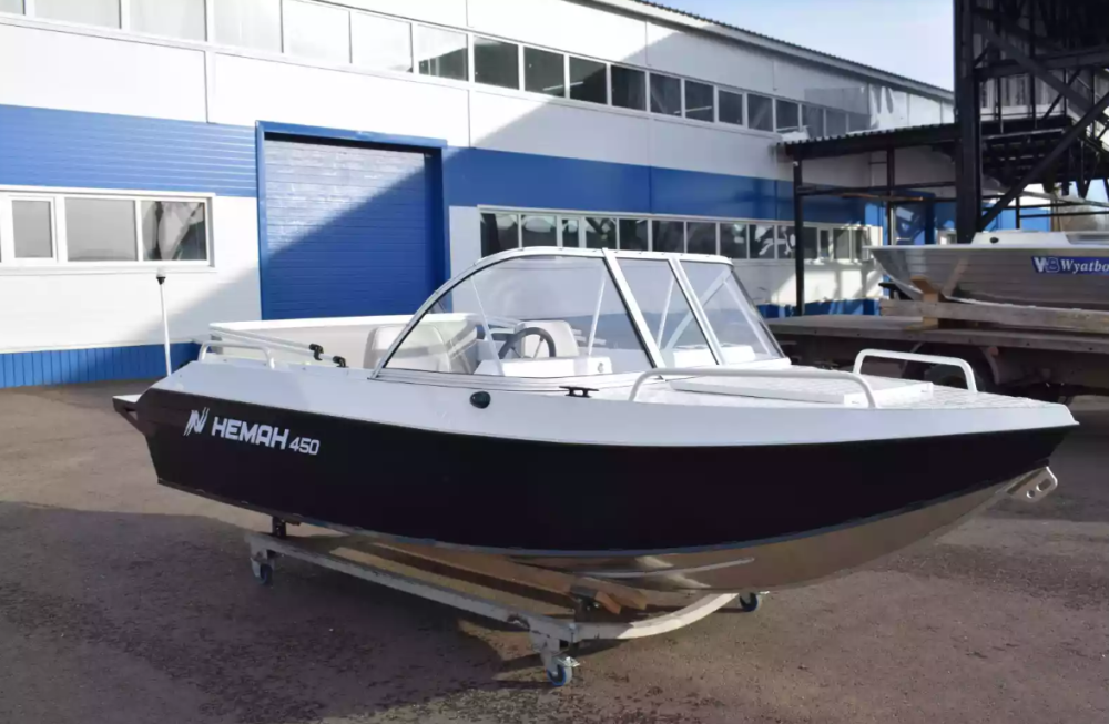 Алюминиевый катер Неман-450 в Северодвинске