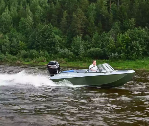 Алюминиевый катер Неман 500 DC водомёт в Северодвинске