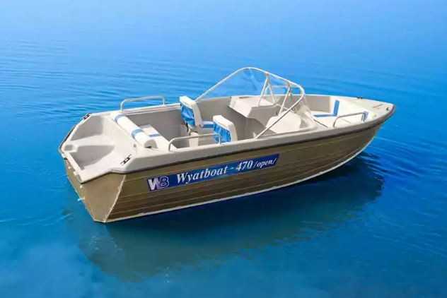 Комбинированный катер Wyatboat-470 Open в Северодвинске