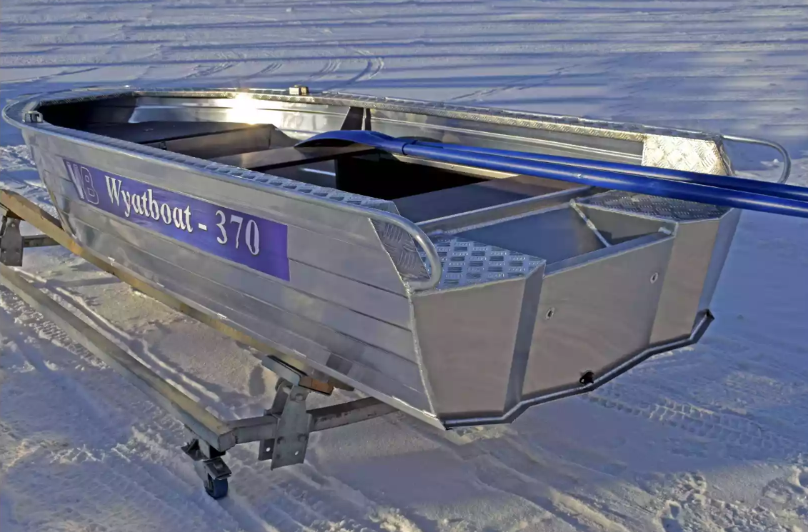 Алюминиевая лодка Wyatboat-370 Р в Северодвинске