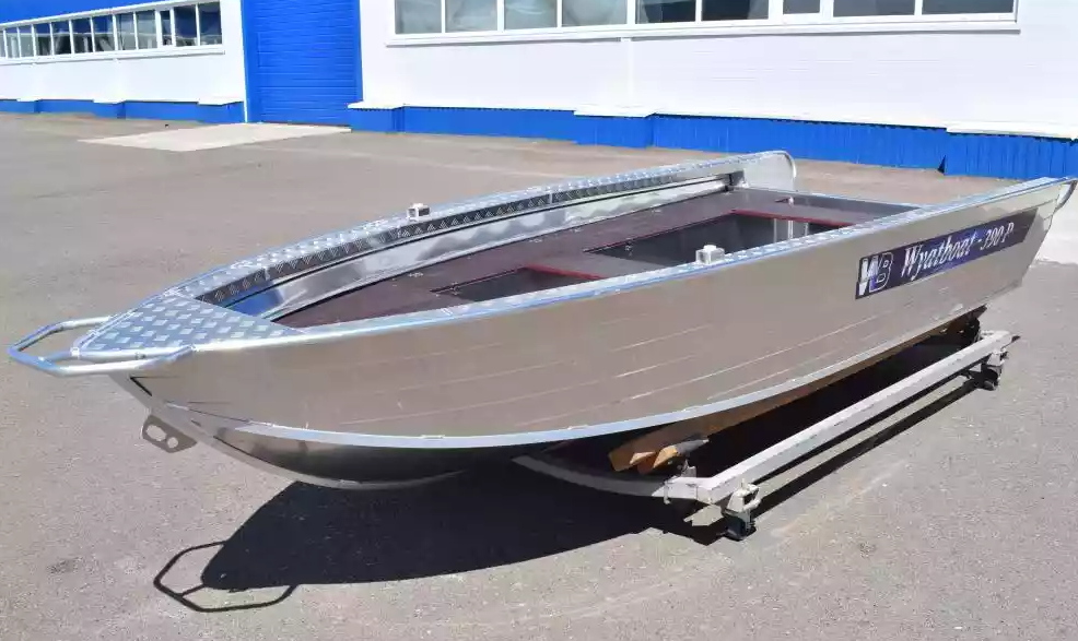 Алюминиевая лодка Wyatboat-390РМ в Северодвинске