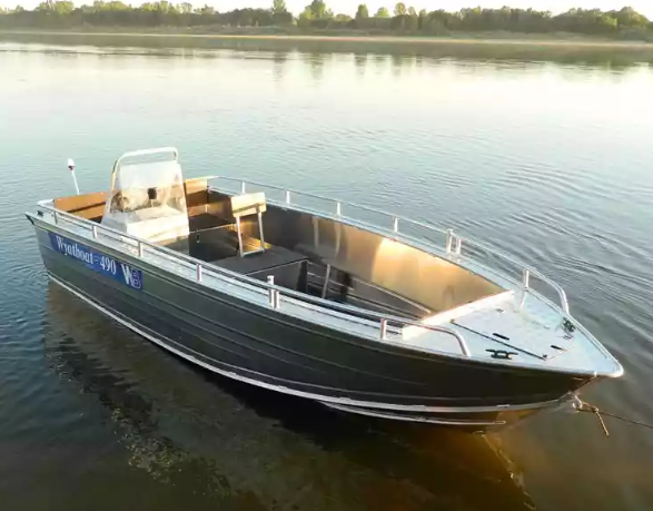 Алюминиевый катер Wyatboat-490 C в Северодвинске