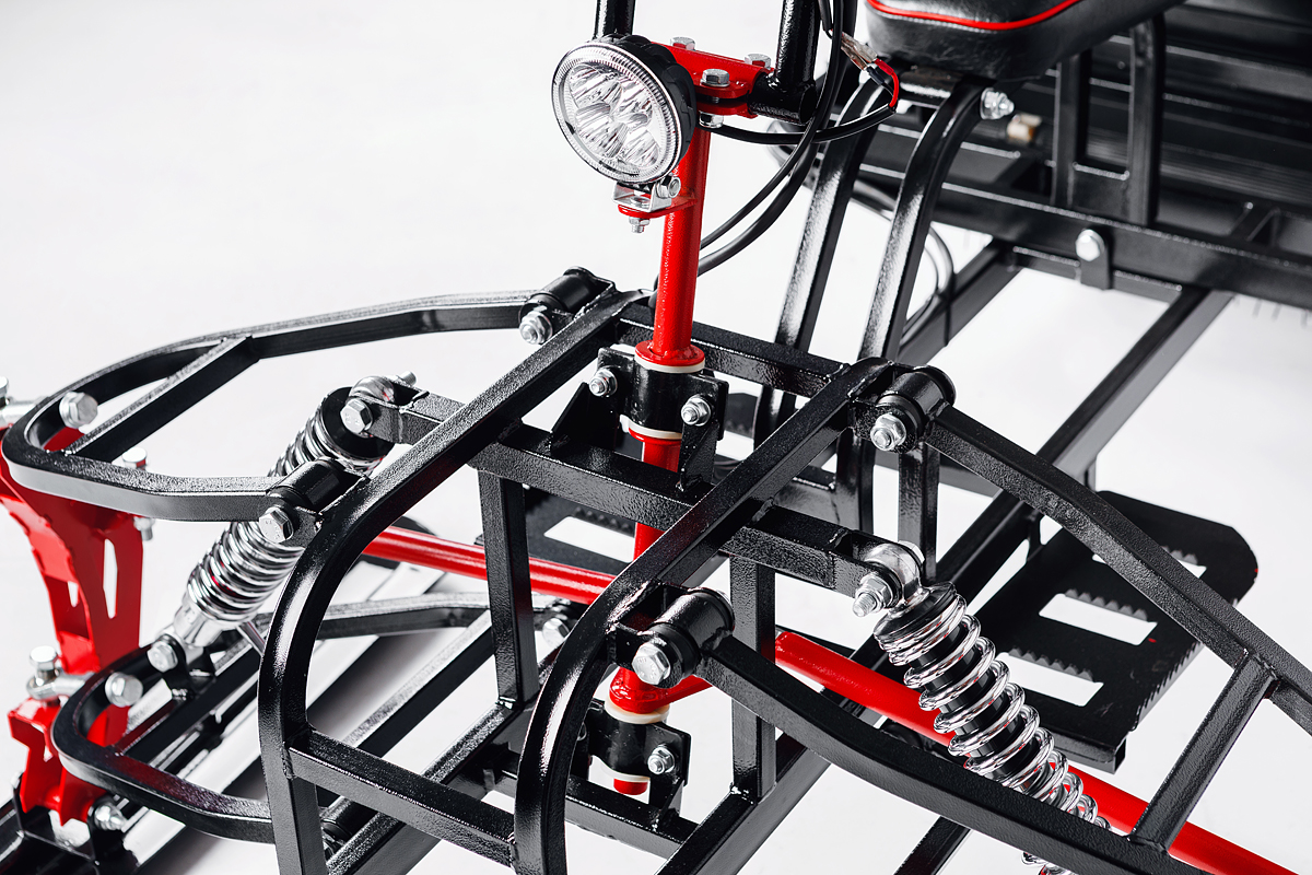 Лыжный модуль IKUDZO с подогревом ручек пластиковые лыжи в Северодвинске