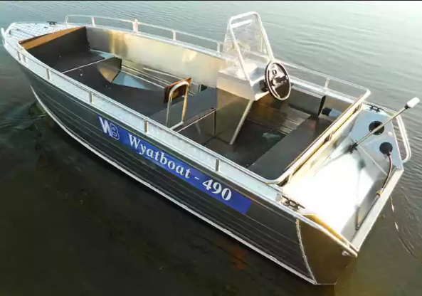 Алюминиевый катер Wyatboat-490 C в Северодвинске