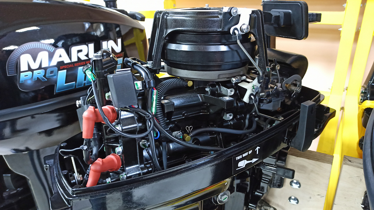 КОМПЛЕКТ Лодка MISHIMO PRO 350 + ЛОДОЧНЫЙ МОТОР MARLIN MP 9.9 (20) AMHS PRO в Северодвинске