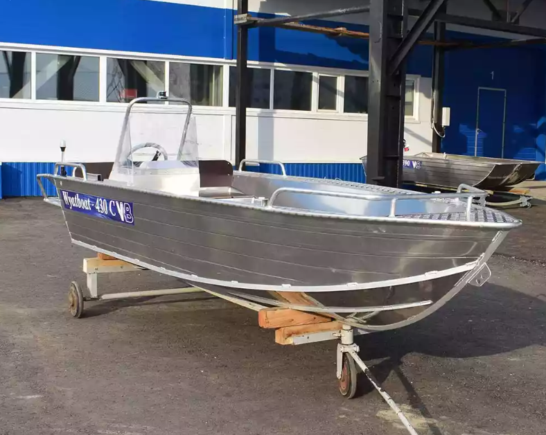 Алюминиевый катер Wyatboat-430 C в Северодвинске