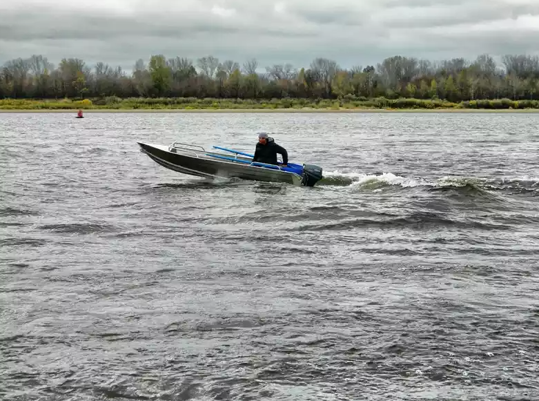 Алюминиевая лодка Wyatboat-390 M в Северодвинске