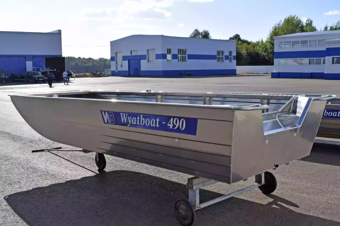 Алюминиевая лодка Wyatboat-490 Jonboat в Северодвинске