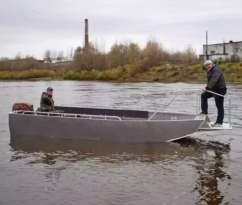 Алюминиевая лодка Wyatboat-600 в Северодвинске