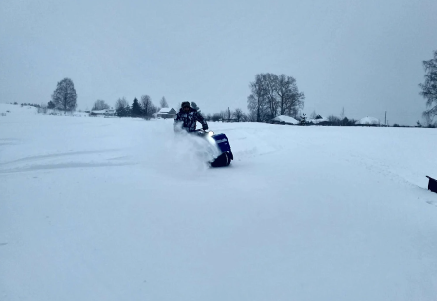 Мотобуксировщик Альбатрос-XLV 9 тележки, 1450 мм в Северодвинске