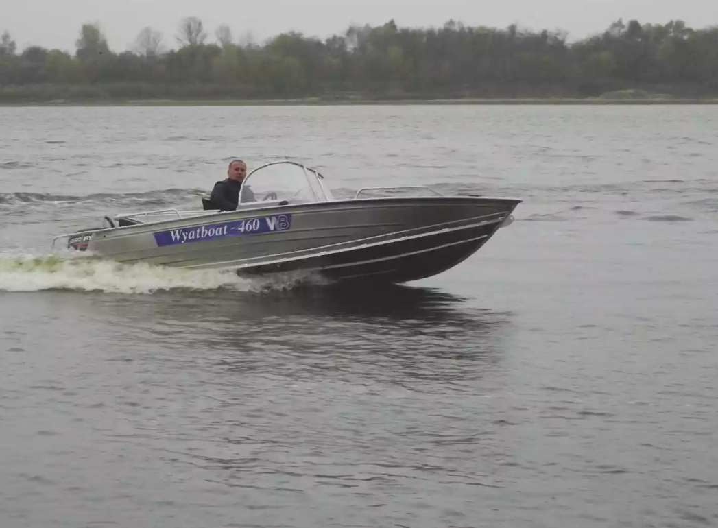 Алюминиевый катер Wyatboat-460 DCM в Северодвинске