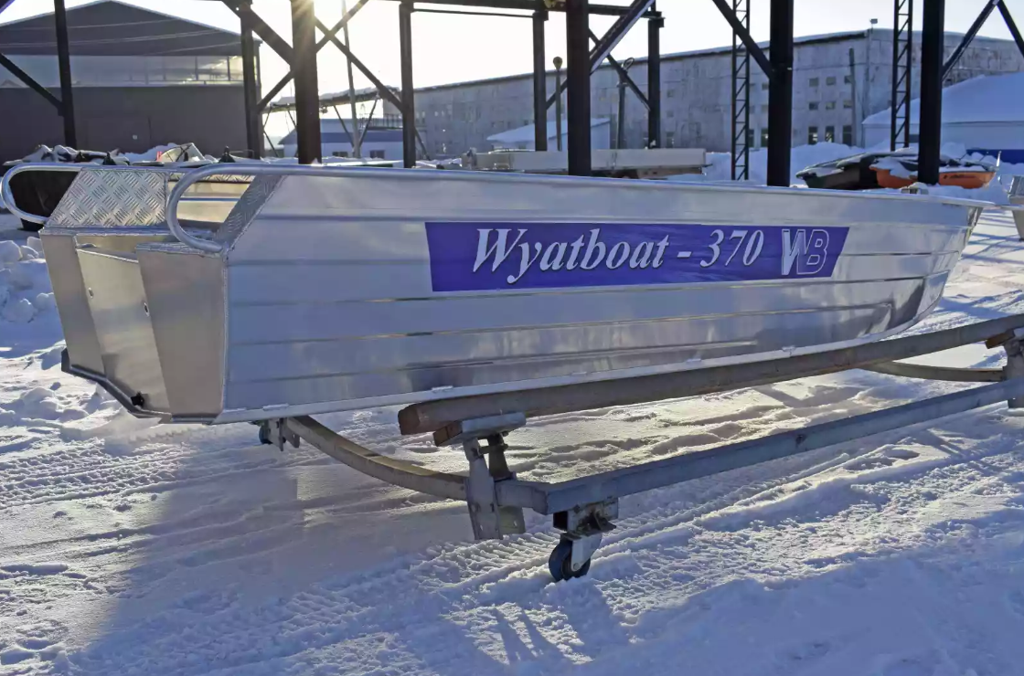 Алюминиевая лодка Wyatboat-370 Р в Северодвинске