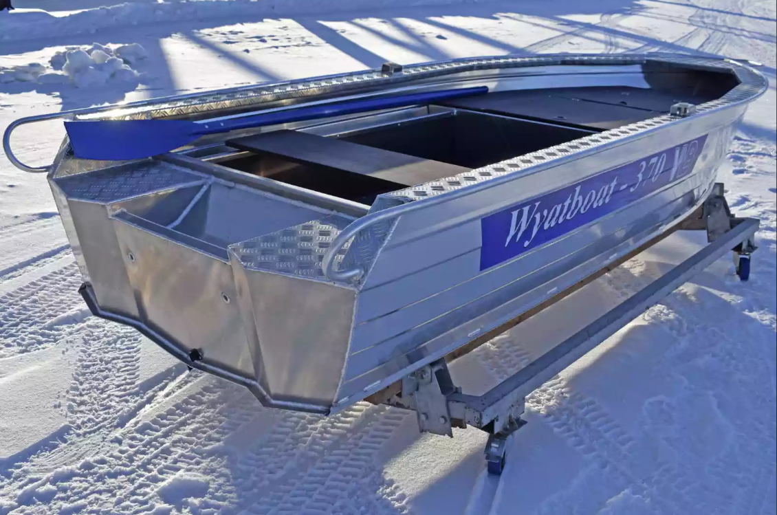 Алюминиевая лодка Wyatboat-370 Р FISH в Северодвинске
