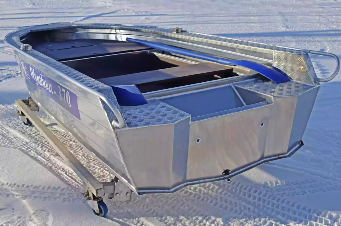 Алюминиевая лодка Wyatboat-370 Р FISH в Северодвинске