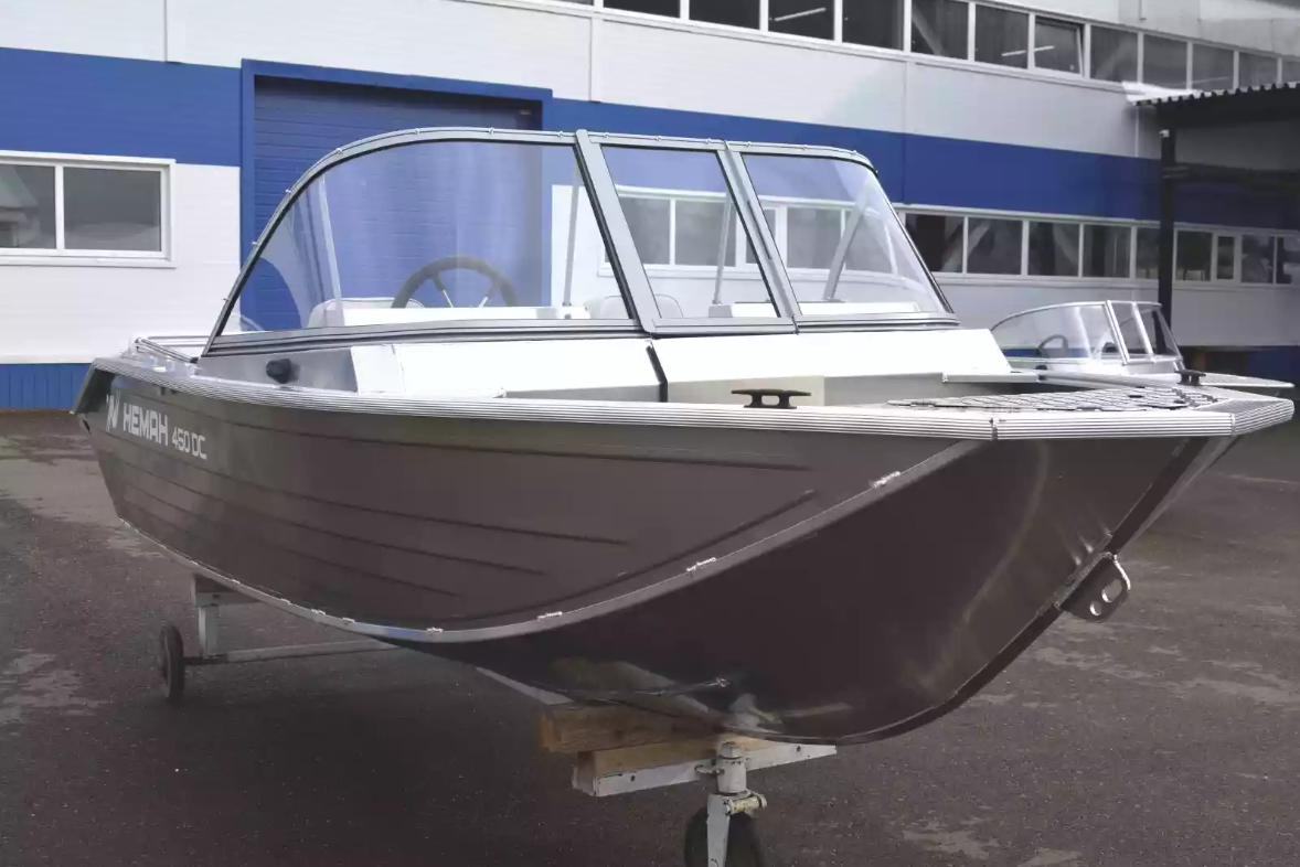 Алюминиевый катер Неман-450 DC NEW без покраски в Северодвинске