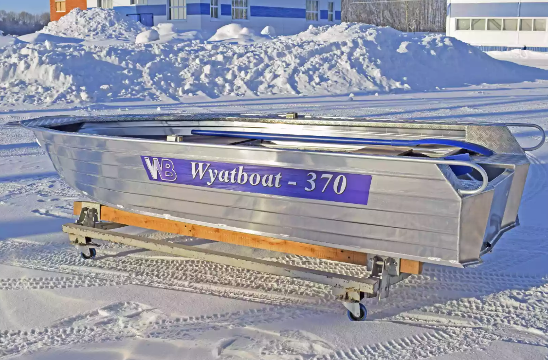 Алюминиевая лодка Wyatboat-370 Р FISH в Северодвинске