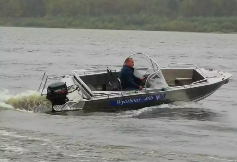 Алюминиевый катер Wyatboat-460 DCM в Северодвинске