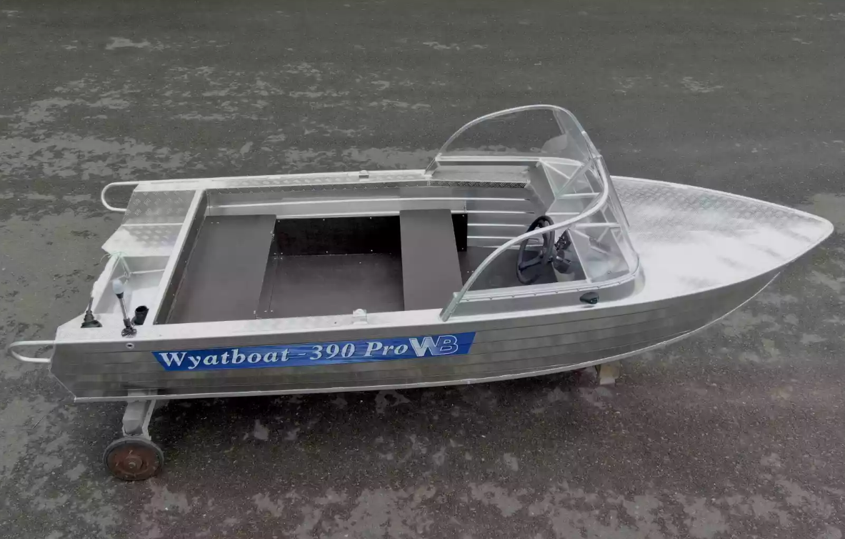 Алюминиевый катер Wyatboat-390 Pro в Северодвинске