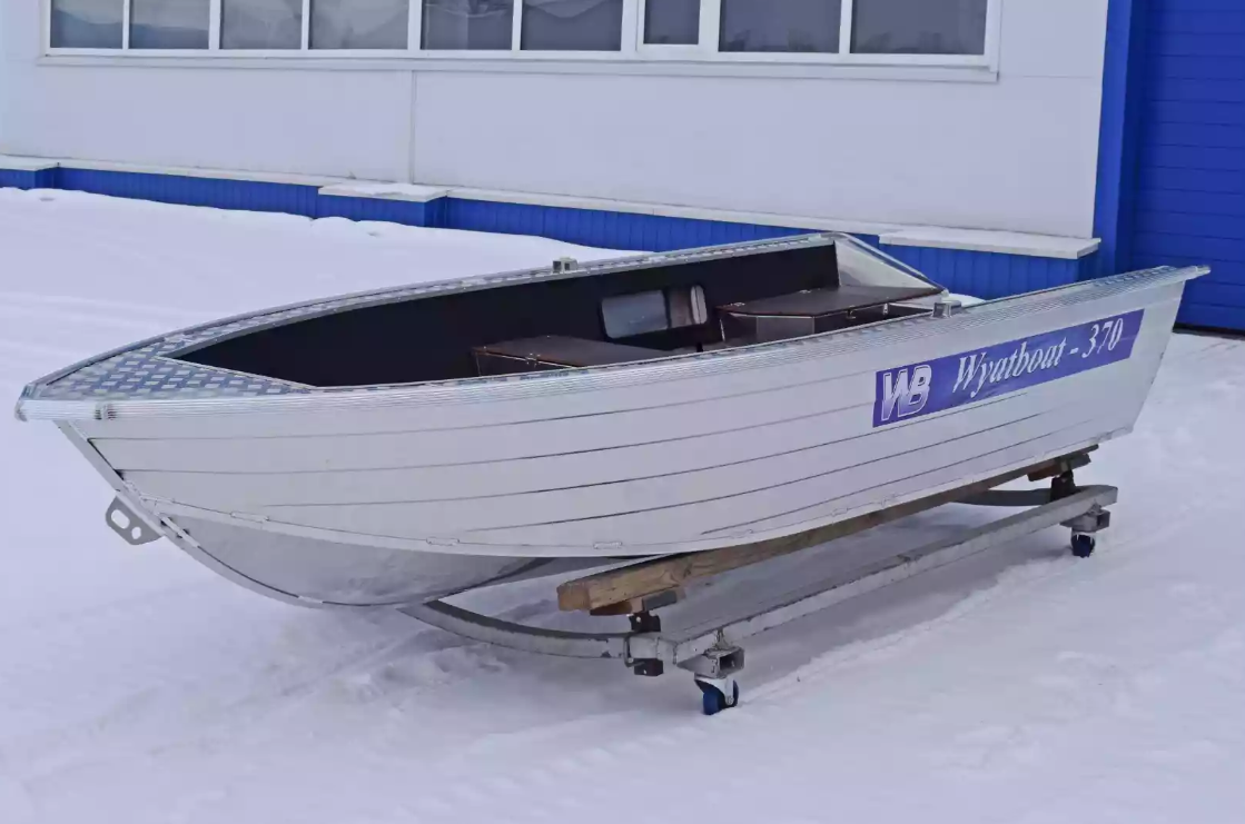 Алюминиевая лодка Wyatboat-370 в Северодвинске