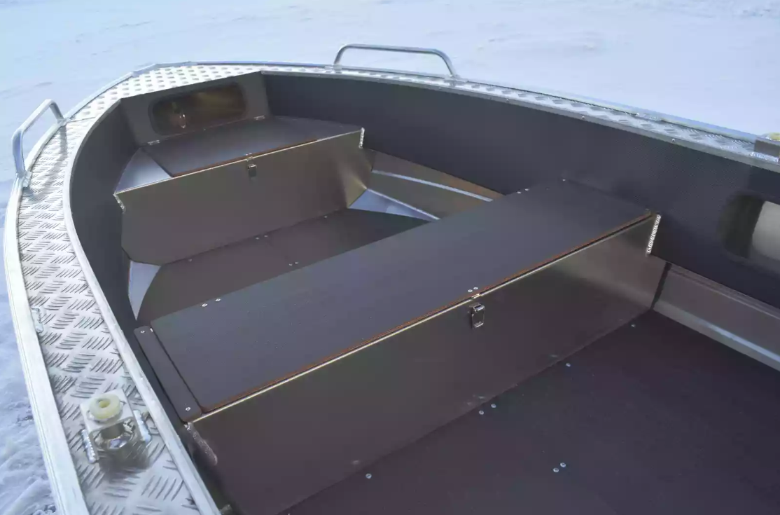 Алюминиевая лодка Wyatboat-370 в Северодвинске