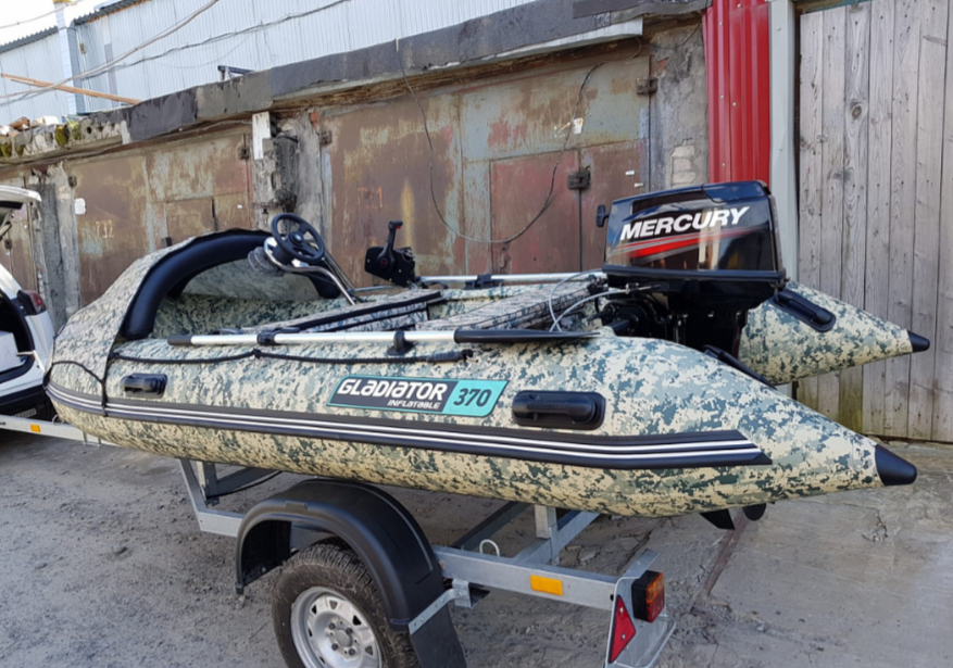 НАДУВНАЯ ЛОДКА GLADIATOR C370AL в Северодвинске
