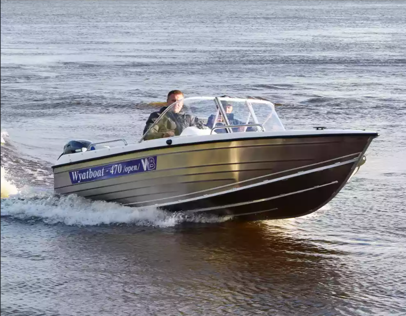 Комбинированный катер Wyatboat-470 Open в Северодвинске