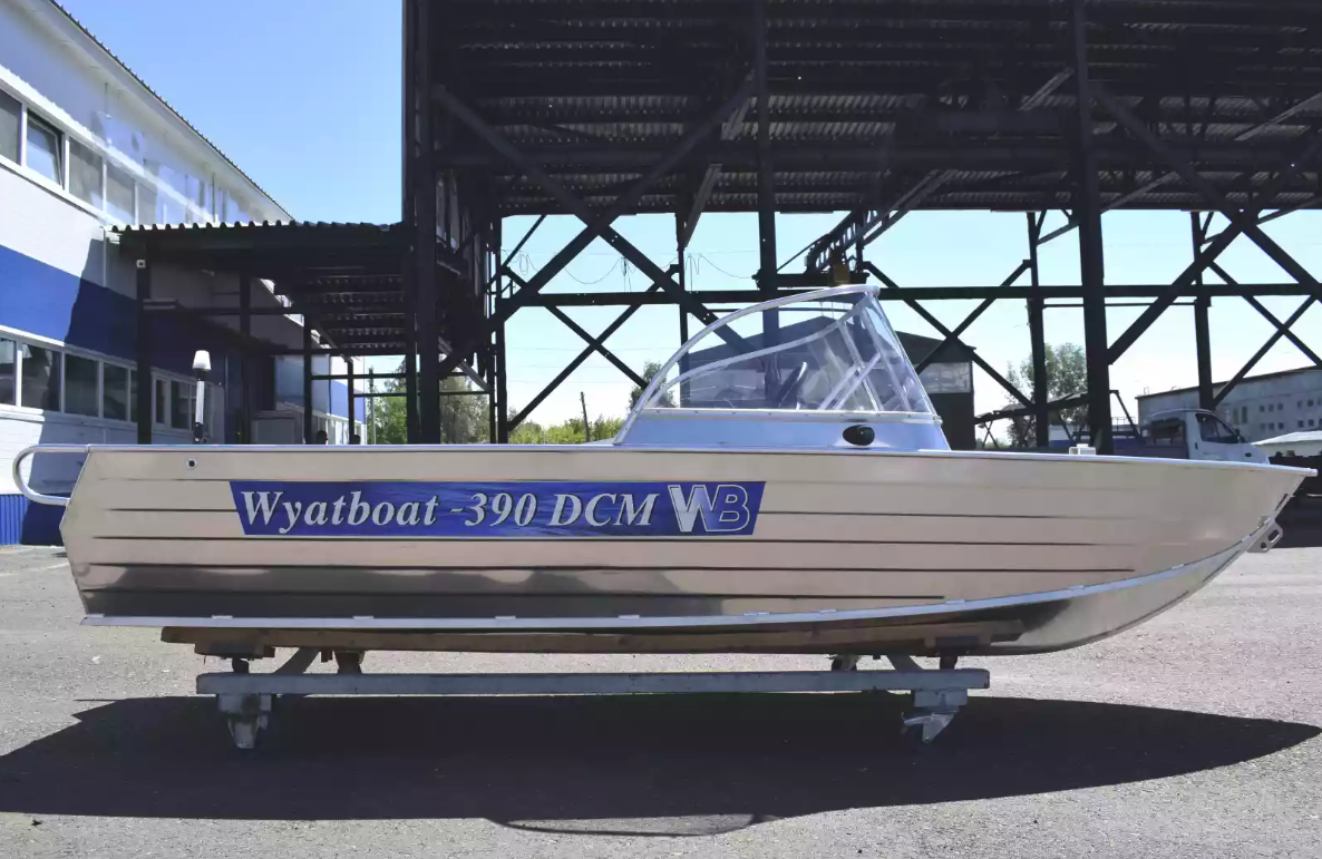Алюминиевый катер Wyatboat-390 DCM в Северодвинске