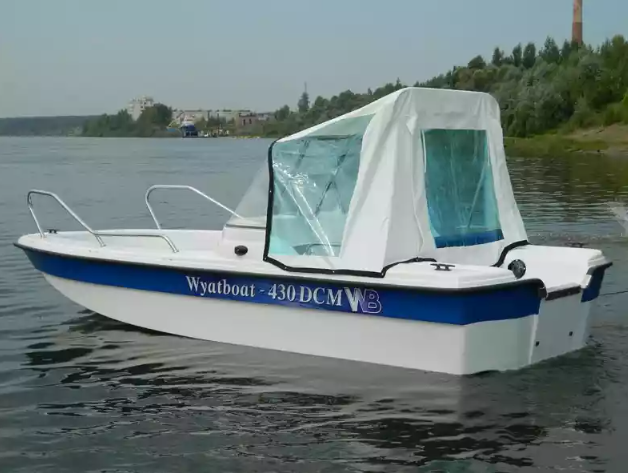 Стеклопластиковый катер Wyatboat-430 DCM (тримаран) в Северодвинске