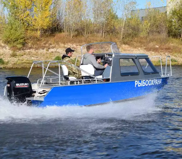 Алюминиевый катер Неман 550 с каютой в Северодвинске