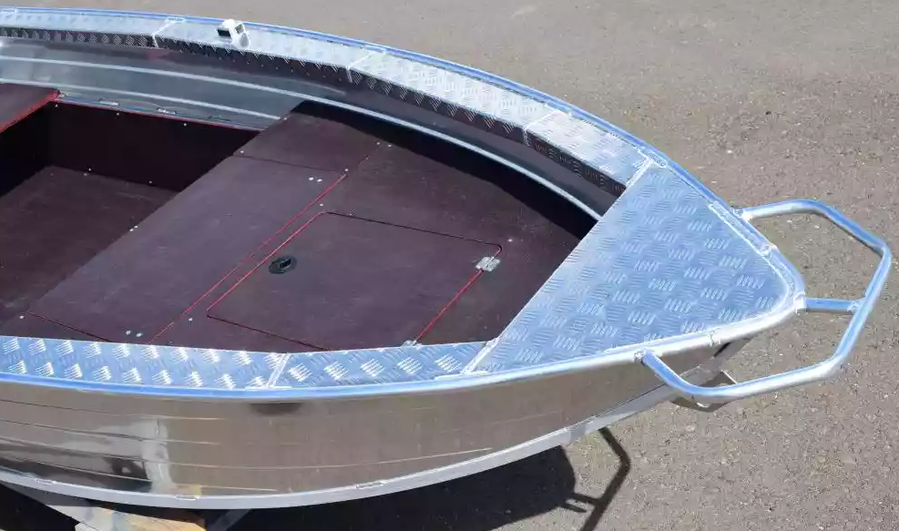 Алюминиевая лодка Wyatboat-390Р Fish в Северодвинске