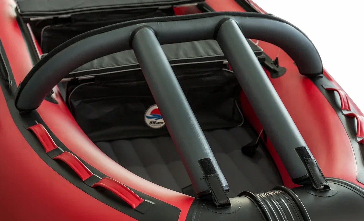 КОМПЛЕКТ НОСОВОГО ТЕНТА К ЛОДКЕ SMARINE AIR MAX 380 ЧЕРНЫЙ в Северодвинске