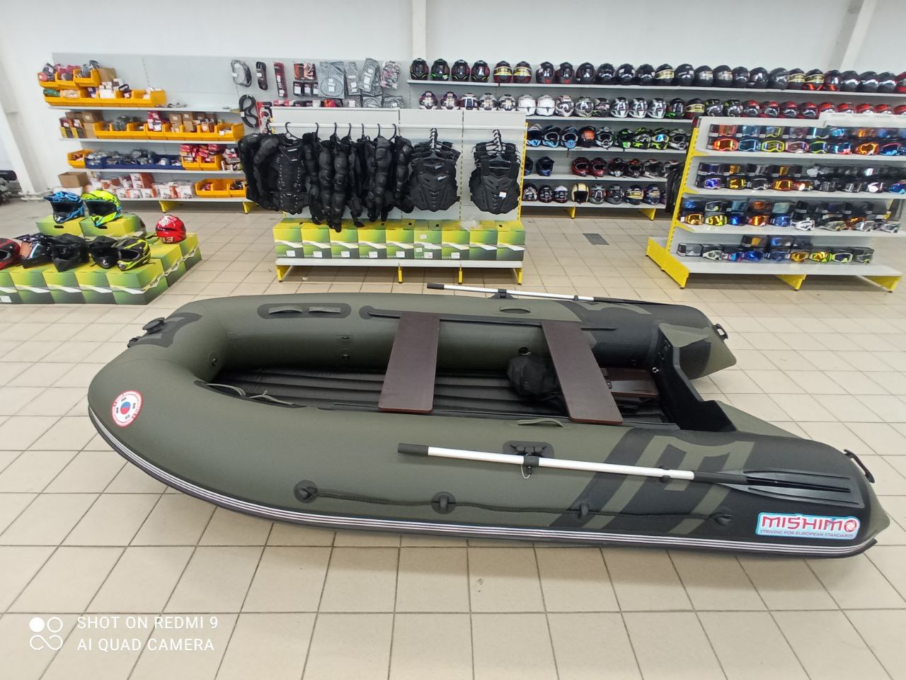 Лодка MISHIMO RIVER JET 460 под водомет в Северодвинске