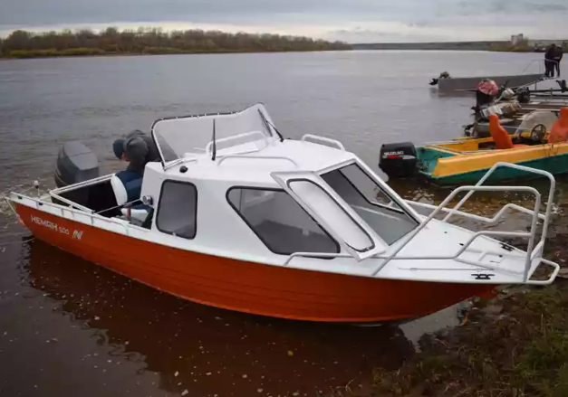 Алюминиевый катер Неман-500 (каютный) в Северодвинске