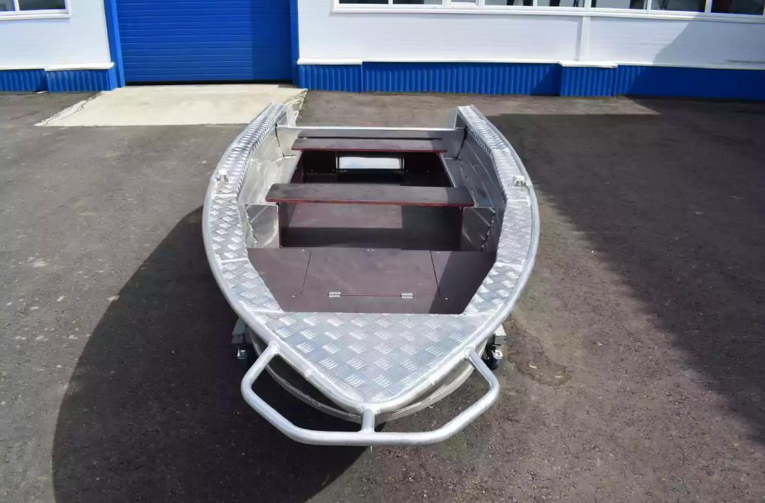 Алюминиевая лодка Wyatboat-390Р Увеличенный борт в Северодвинске
