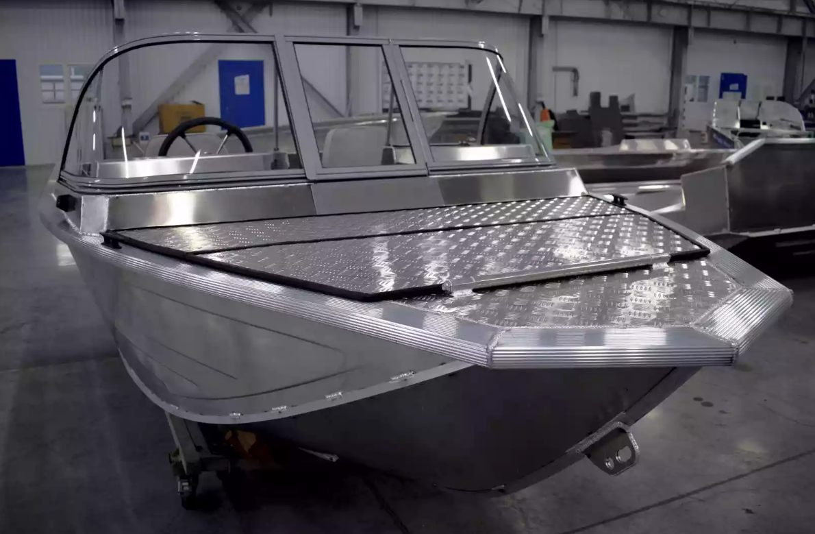Алюминиевый катер Неман-450 DC NEW без покраски в Северодвинске