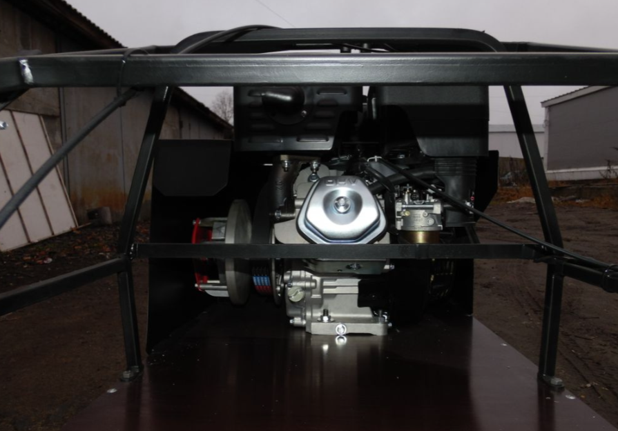 Мотобуксировщик AhtaR Зима 15 л/с с вариатором в Северодвинске