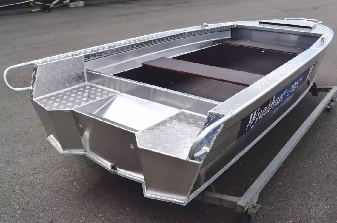 Алюминиевая лодка Wyatboat-390Р PRO в Северодвинске