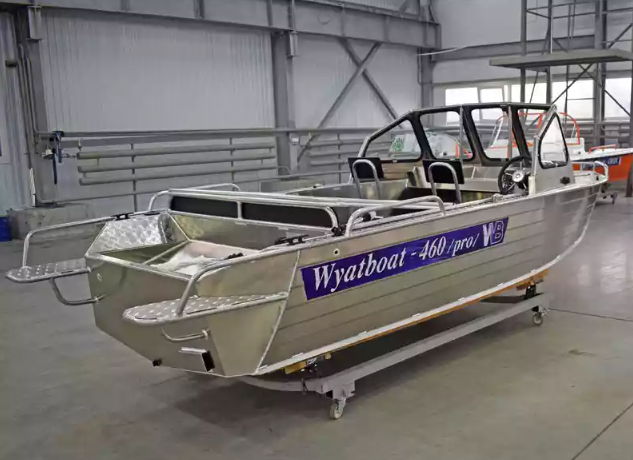 Алюминиевый катер Wyatboat-460 DCM Pro в Северодвинске