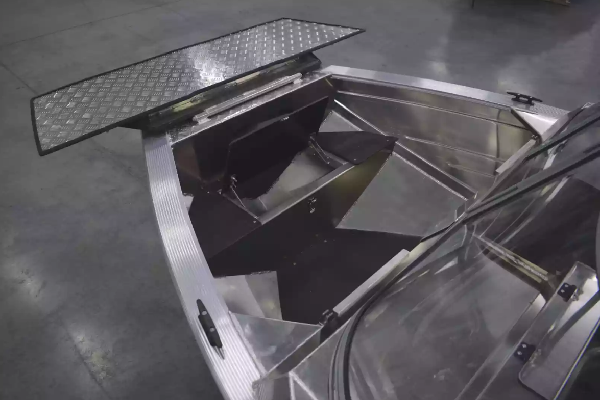 Алюминиевый катер Неман-450 DC NEW без покраски в Северодвинске