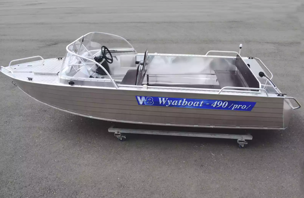 Алюминиевый катер Wyatboat-490 Pro в Северодвинске