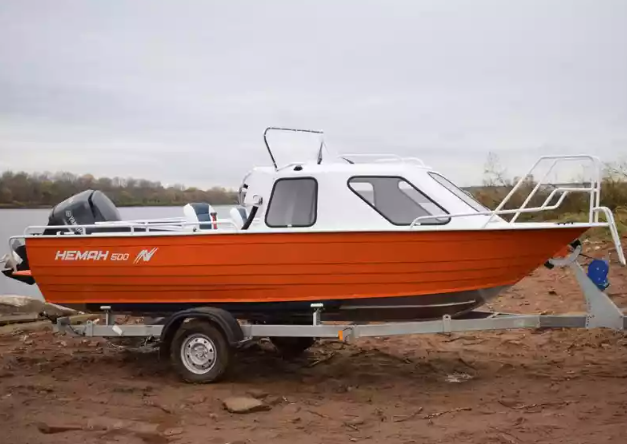 Алюминиевый катер Неман-500 (каютный) в Северодвинске