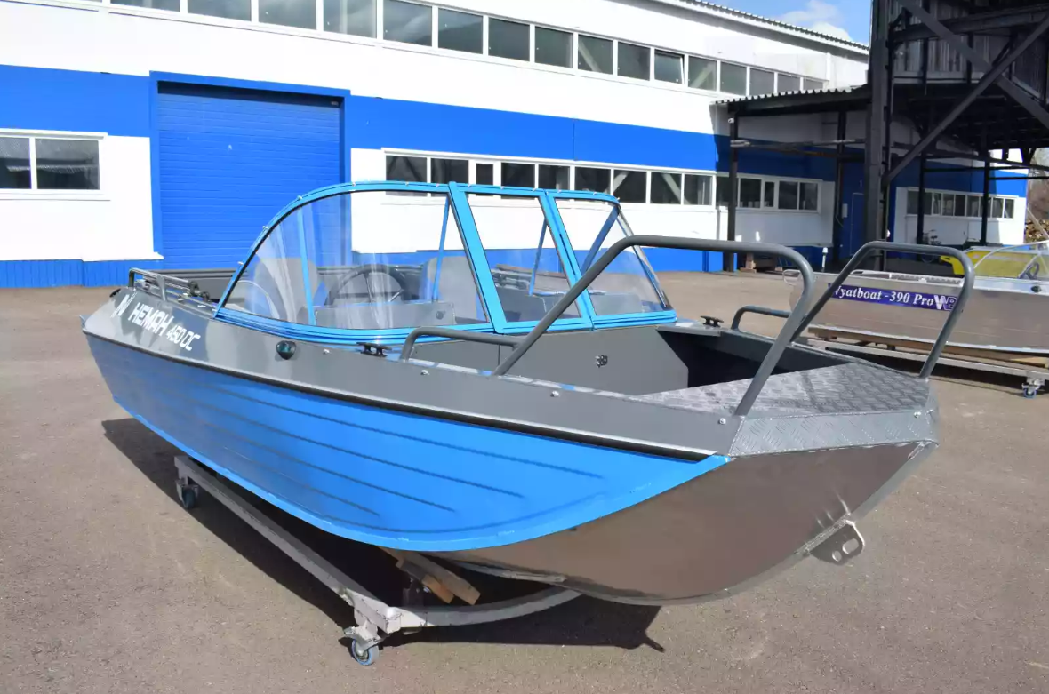 Алюминиевый катер Неман-450 DC в Северодвинске