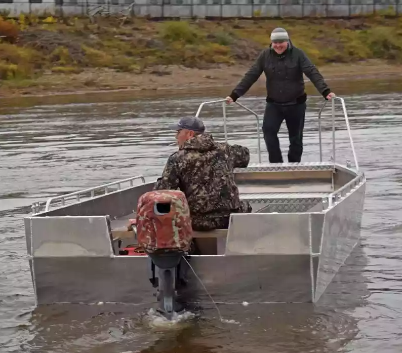 Алюминиевая лодка Wyatboat-600 в Северодвинске