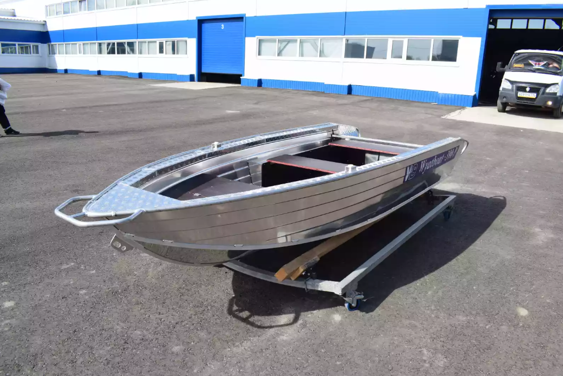 Алюминиевая лодка Wyatboat-390 P в Северодвинске