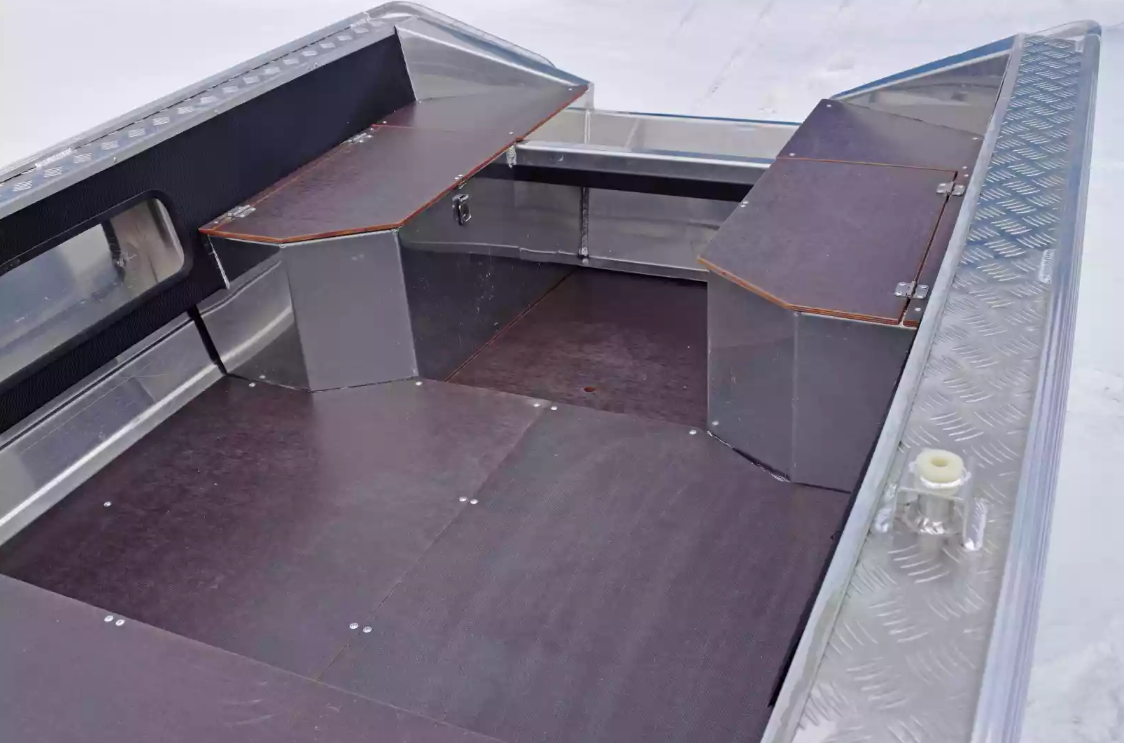 Алюминиевая лодка Wyatboat-370 в Северодвинске