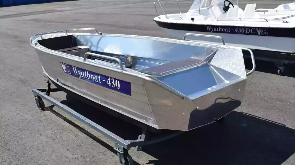 Алюминиевая лодка  Wyatboat-430М в Северодвинске