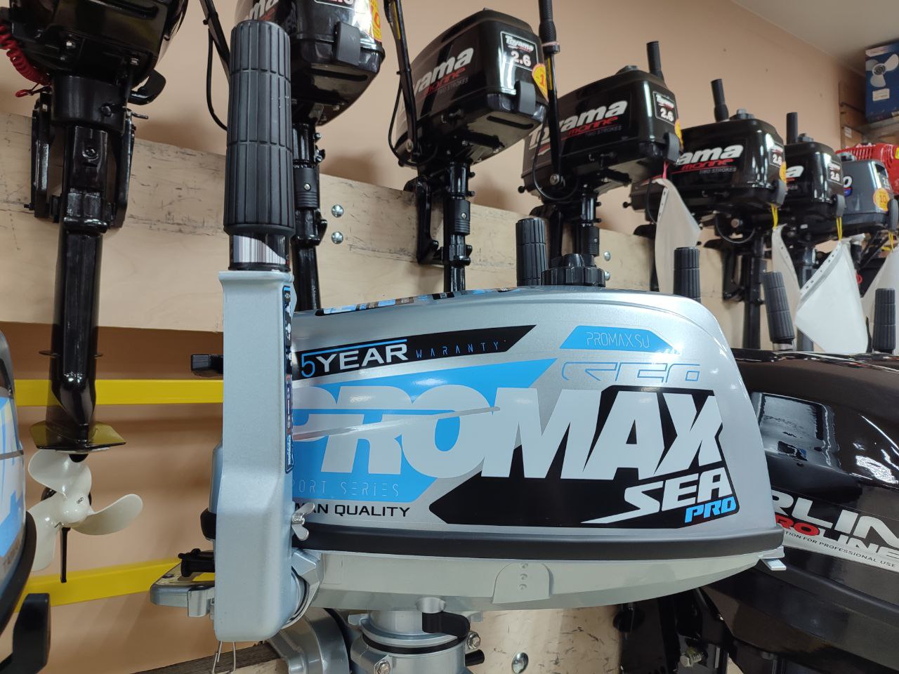 Лодочный мотор PROMAX SP5FHS (внешний бак 12 л) в Северодвинске