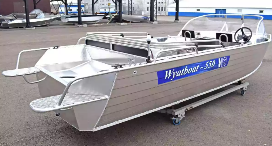 Алюминиевый катер Wyatboat-550 Pro в Северодвинске