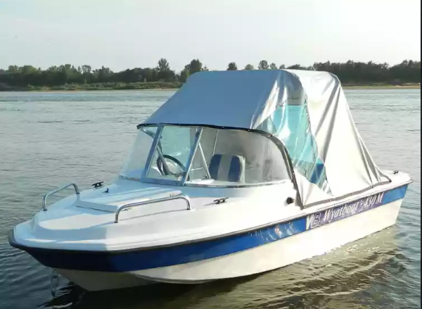 Стеклопластиковый катер Wyatboat-430 M (тримаран) в Северодвинске