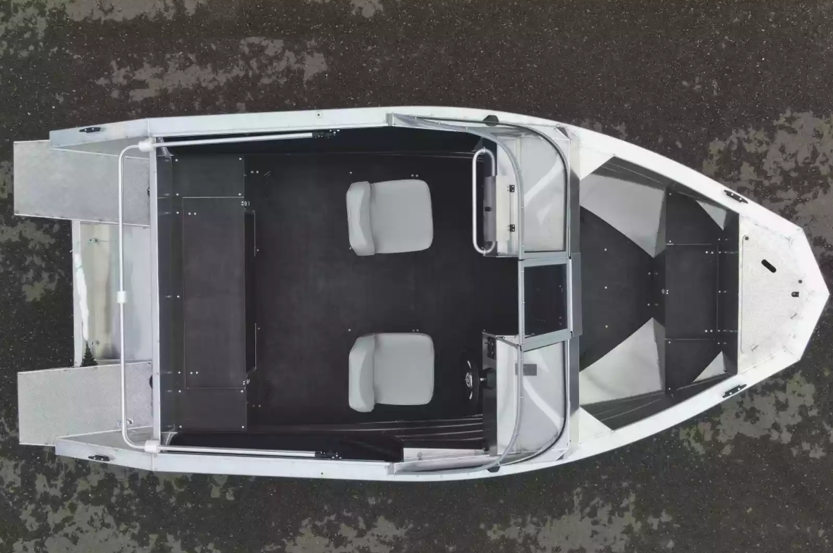 Алюминиевый катер Неман-450 DC NEW без покраски в Северодвинске